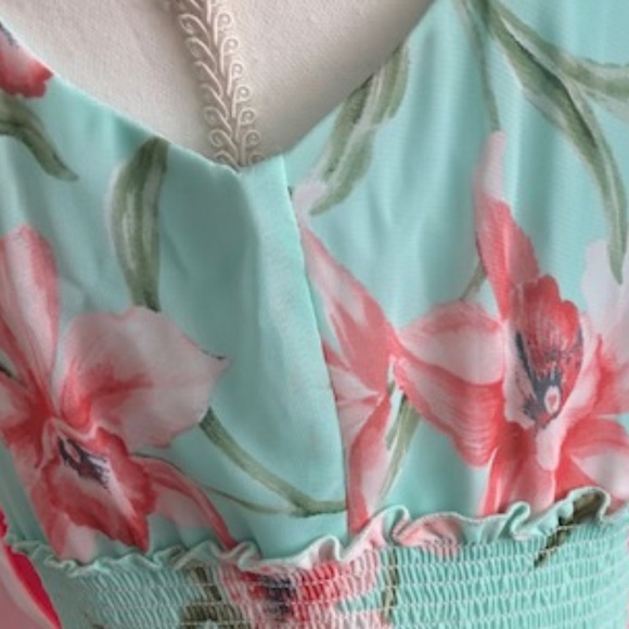 Floral Print Dress Summer Sz 6P - Picture 7 of 10